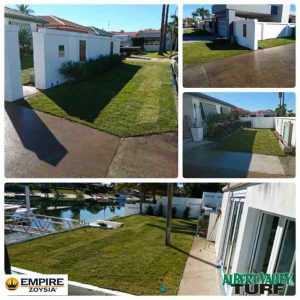 Empire Zoysia Installed on the Gold Coast