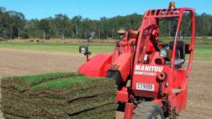 Empire Zoysia ready to be loaded onto our truck